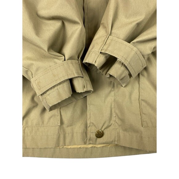 Vintage Eddie Bauer Expedition Gore-Tex Jacket Men's L Tan Beige Hooded USA READ - Picture 4 of 13